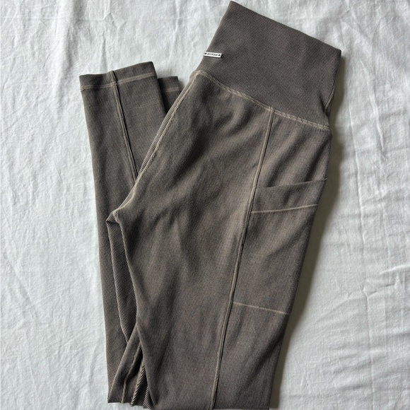 PrAna Ribbed Leggings - Picture 1 of 3